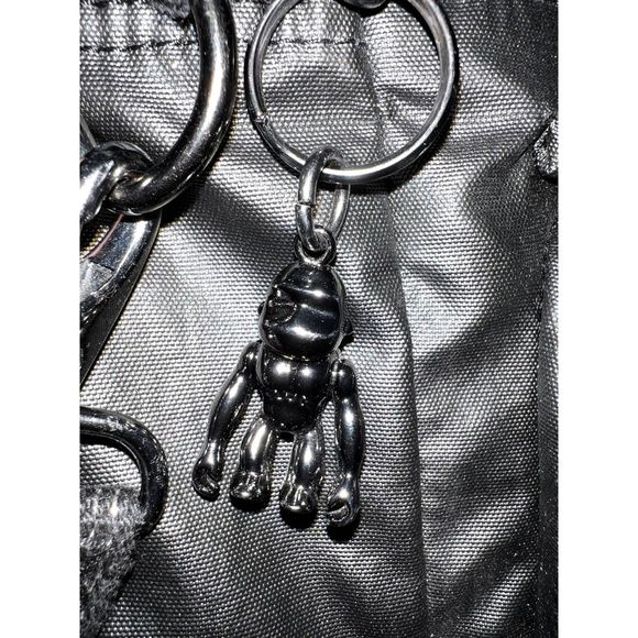 Women's Kipling Cool Defea Handbag - Urban Black Charcoal Satchel - Picture 3 of 6